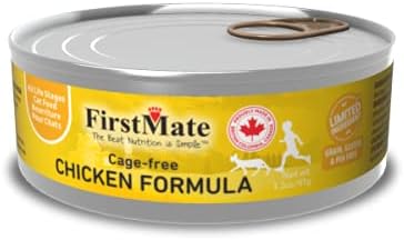 FirstMate Pet Foods FI22021 3.2 oz FirstMate Lid Chicken Cat Food - Pack of 24