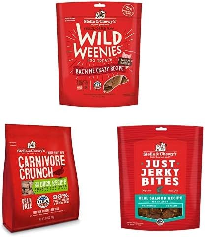 Stella & Chewy's Mixed Protein Treats, 3 Item Bundle