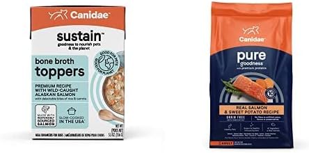 Canidae Topper & Dry Dog Food Bundle with Wild-Caught Salmon and Salmon & Sweet Potato