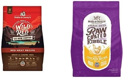 Stella & Chewy's Dry Dog + Cat Food Kibble Small Bag Bundle