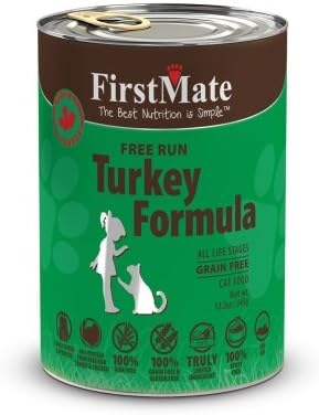 FirstMate Pet Foods FIRSTMATE Turkey CAT 12/12. 2 OZ