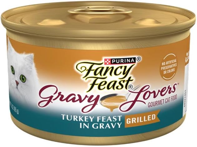 Gravy Lovers Turkey Feast in Gravy Cat Food, 3 oz, 12 Cans