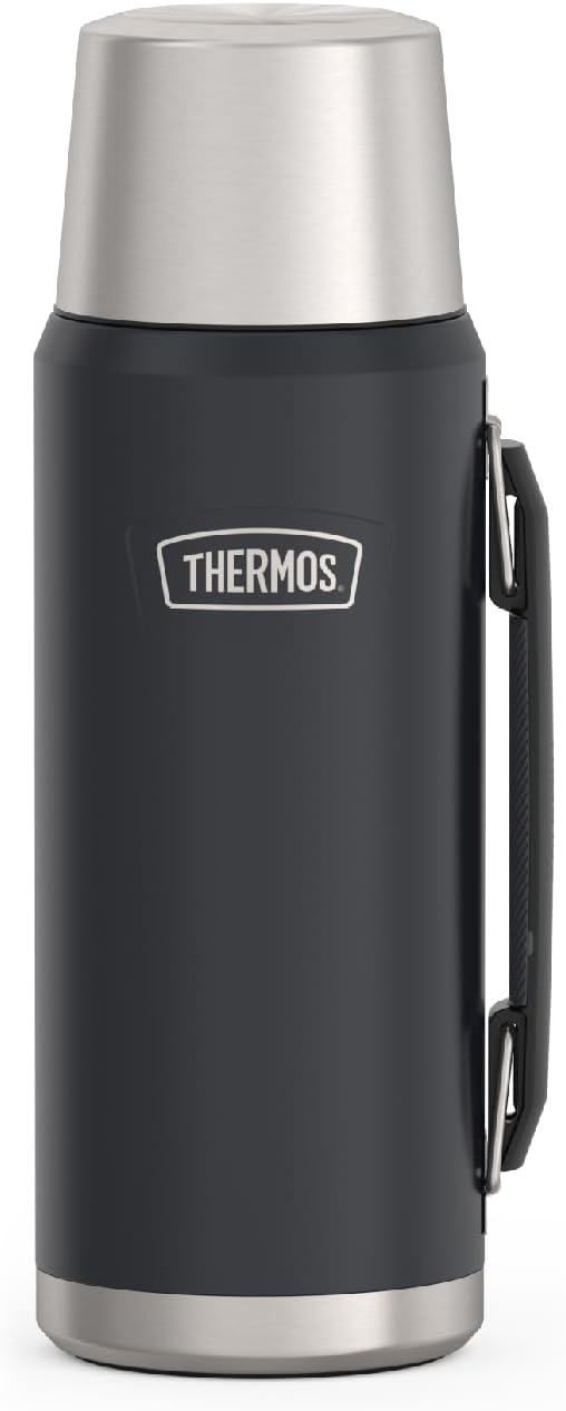 Thermos, ICON Series, Stainless Steel Beverage Bottle, Granite, 40 oz