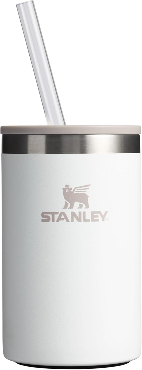 STANLEY Everyday Can Cooler Cup 10 oz | Steel Drink Holder for Beer, Seltzers, Soda, and Energy Drinks| Hold-Tight Tabs | Dishwasher Safe | Doubles as Tumbler