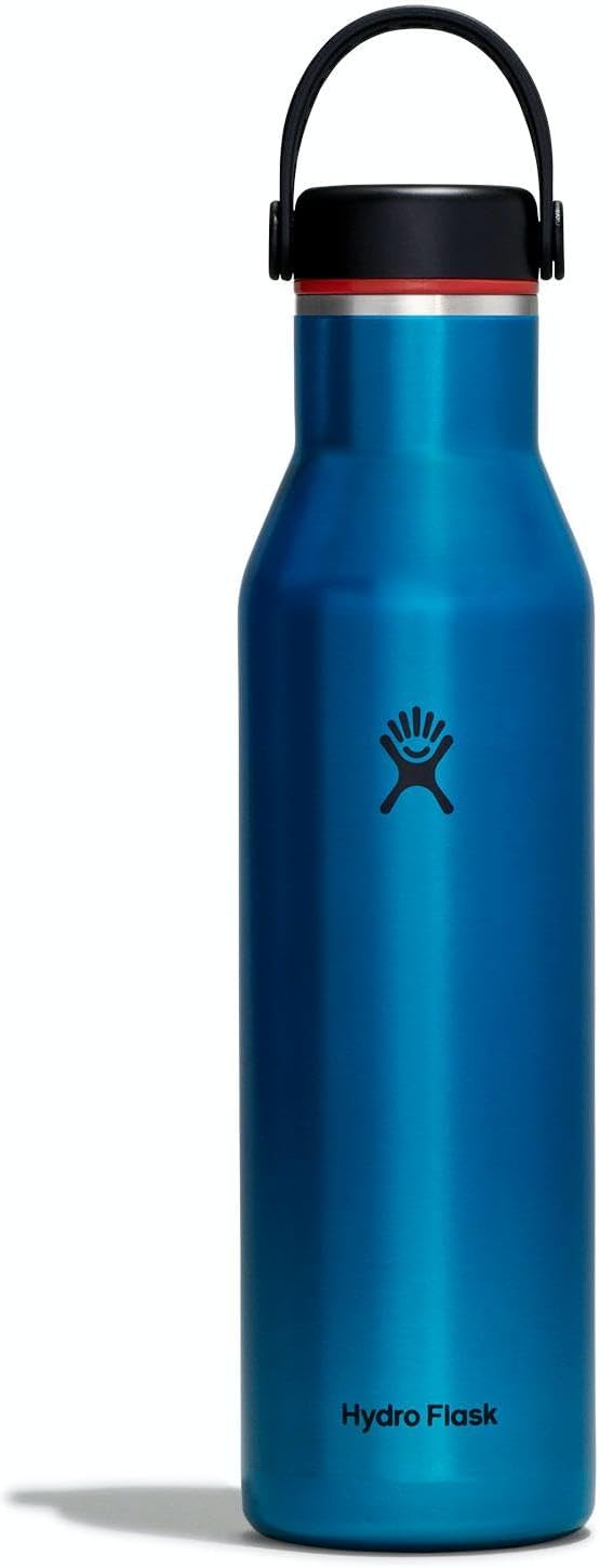 Hydro Flask Trail Series Lightweight Water Bottle with Standard Flex Cap and Double-Wall Vacuum Insulation