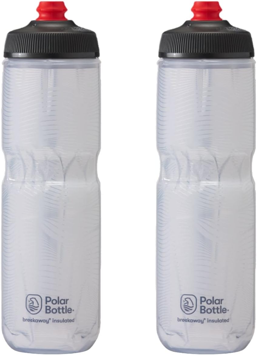 Polar Bottle Breakaway Insulated by HydraPak (20oz & 24oz) - BPA Free, Cycling & Sports Squeeze Water Bottle