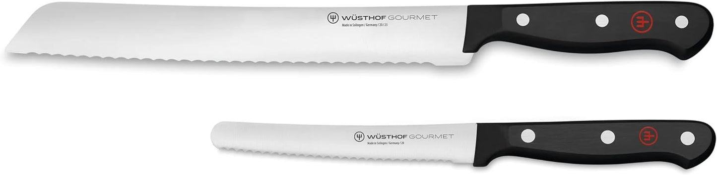 WÜSTHOF Gourmet 2-Pc Serrated Knife Set