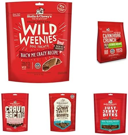 Stella & Chewy's Mixed Protein Treats, 5 Item Big Bundle