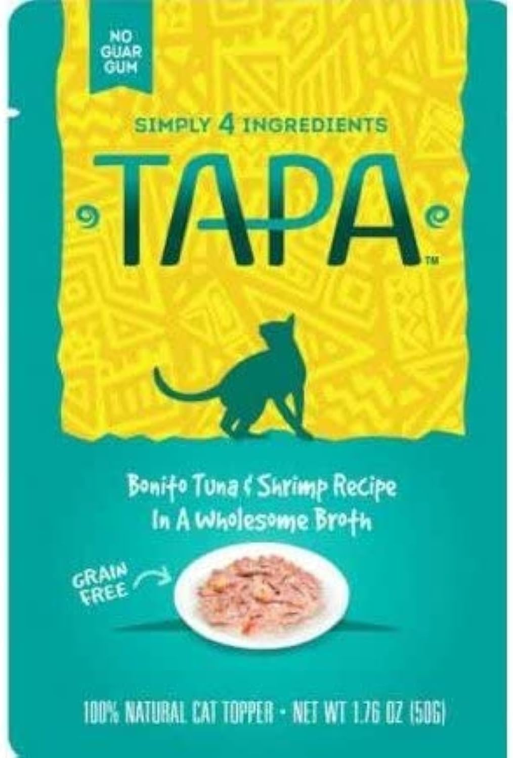 Tapa Bonito Tuna & Shrimp Recipe Cat Food Toppers (1 Pack)