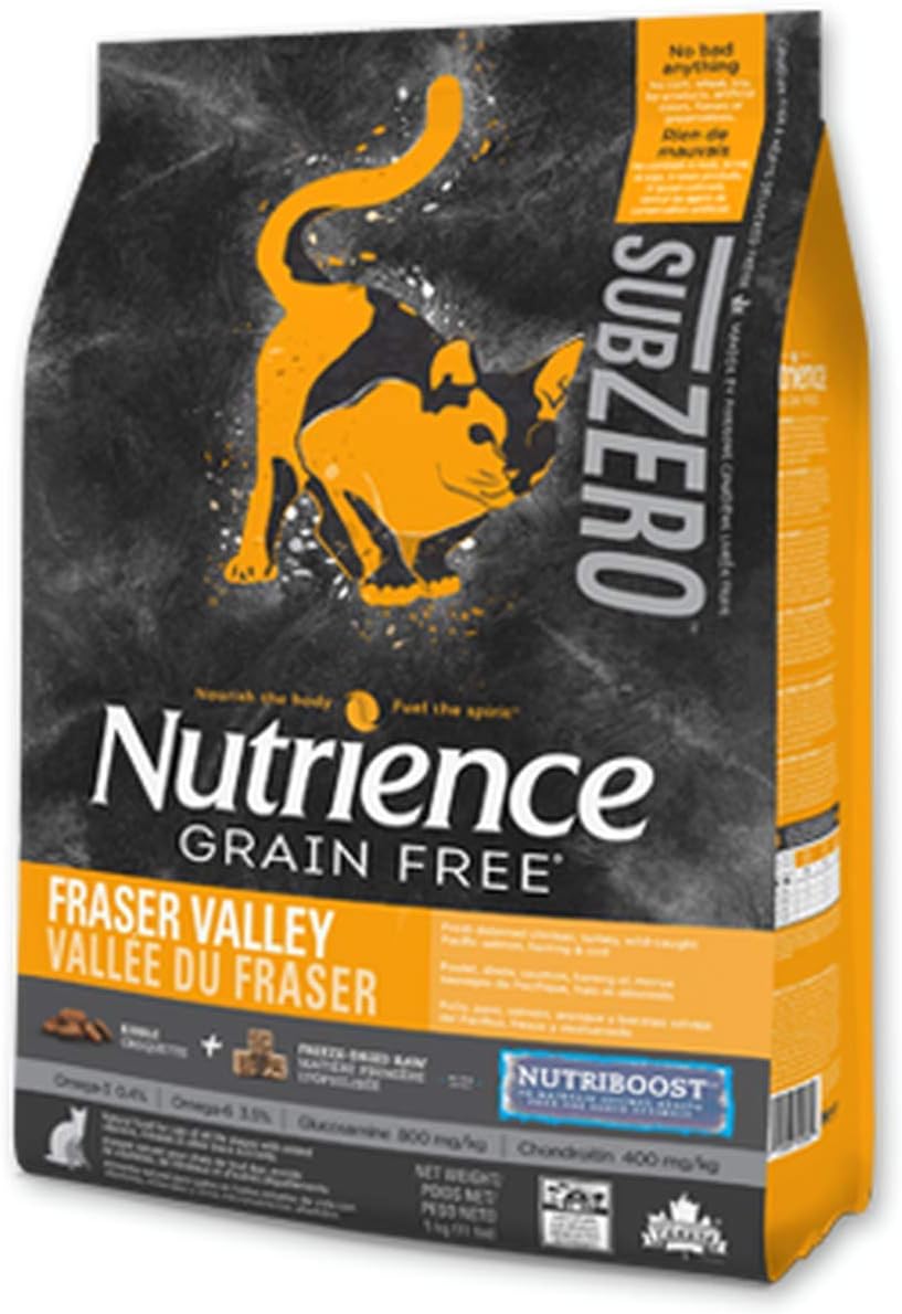 Nutrience Grain Free Subzero Freeze Dried Raw Fraser Valley Cat Food