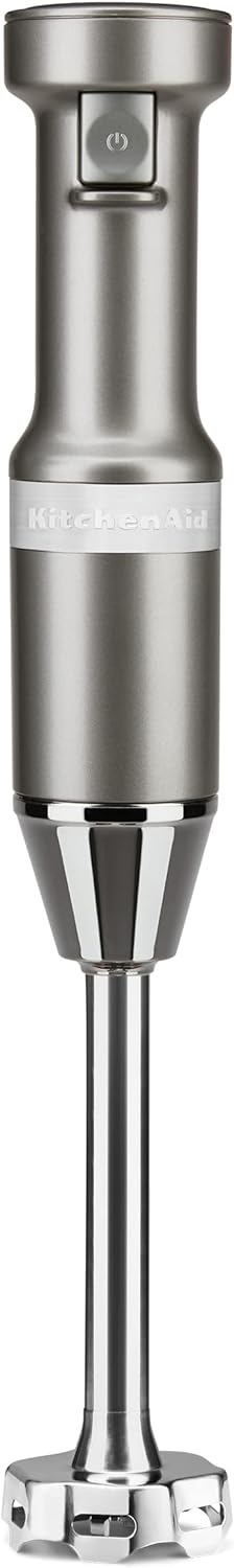 KitchenAid Variable Speed Corded Hand Blender KHBV53, Contour Silver