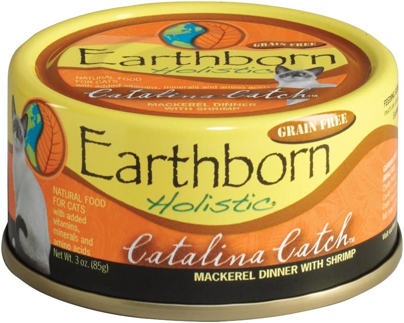 Earthborn Holistic Catalina Catch Grain Free Canned Cat Food, 3 Oz, Case Of 24