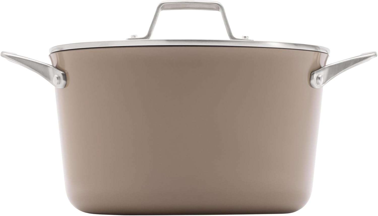 Calphalon® Premier Ceramic Nonstick 7-Qt. Dutch Oven with Lid, Mushroom Grey