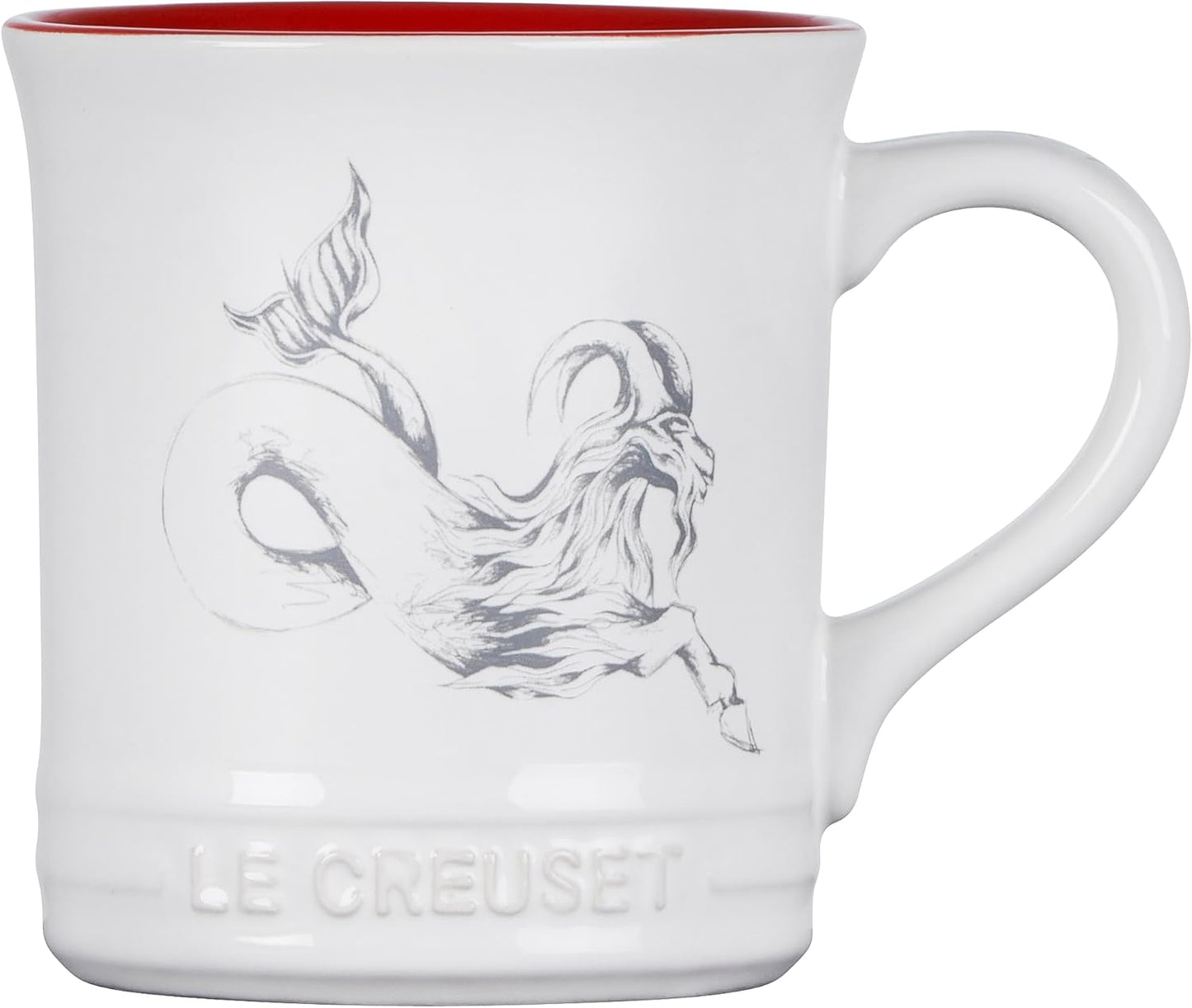 Le Creuset Stoneware Zodiac Coffee Mug, 14 oz., Capricorn