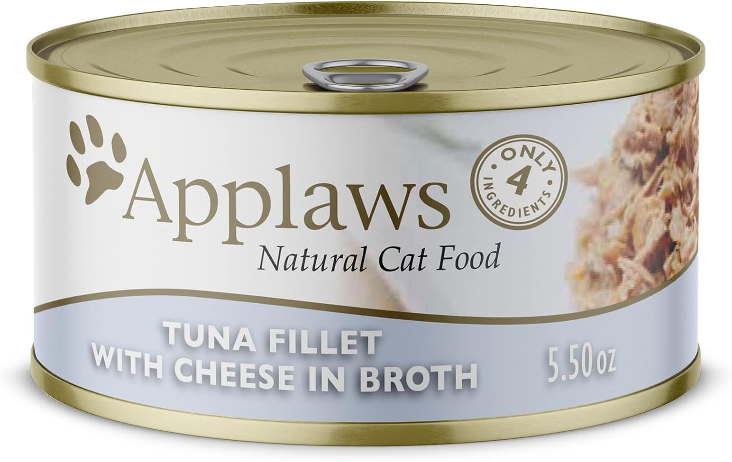 Applaws Tuna Fillet with Cheese Canned Cat Food 5.5oz (24 in case)