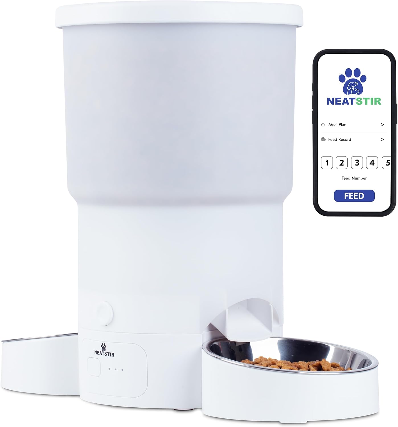 Automatic Cat Food Dispenser, Automatic Cat Feeders 2 Cat, Cat Food Dispenser, Cat Feeder Automatic, Dual Automatic Cat Feeder, Automatic Cat Feeder, Auto Cat Feeder, Timed Cat Feeder, 5L