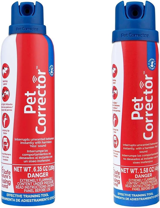 The Company of Animals PET Corrector Dog Trainer, 200ml + 50ml 2 Pack. Stops Barking, Jumping Up, Food Stealing, Dog Fights & Attacks.