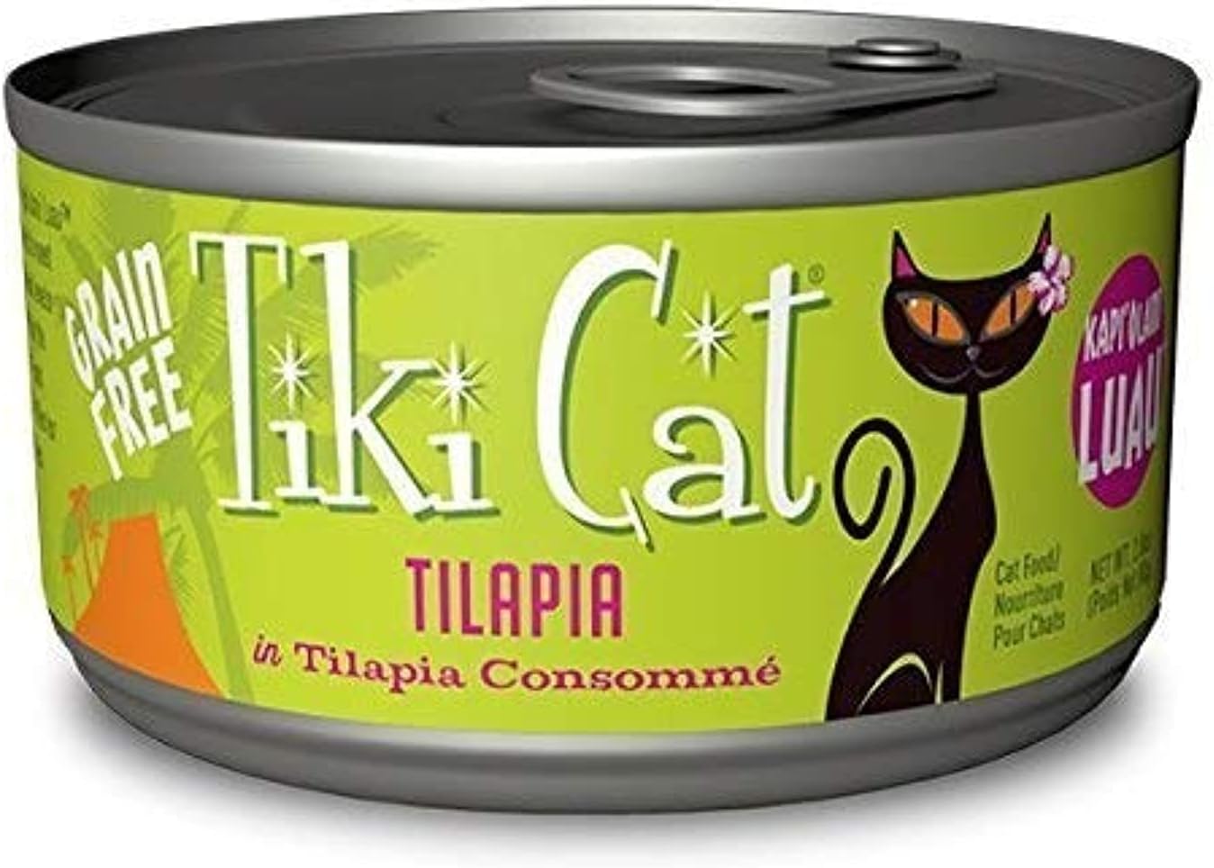 Tiki Cat And Tiki Dog Tilapia Canned 2.8Oz 12 Case