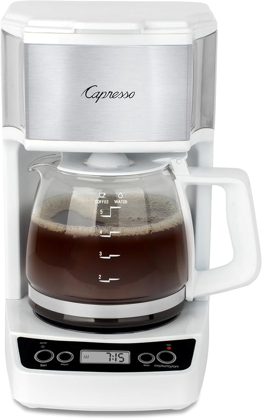 Capresso 5-Cup Mini Drip Coffee Maker, Black