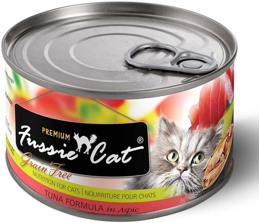 Fussie Cat Premium Tuna with Aspic 24/5.5oz