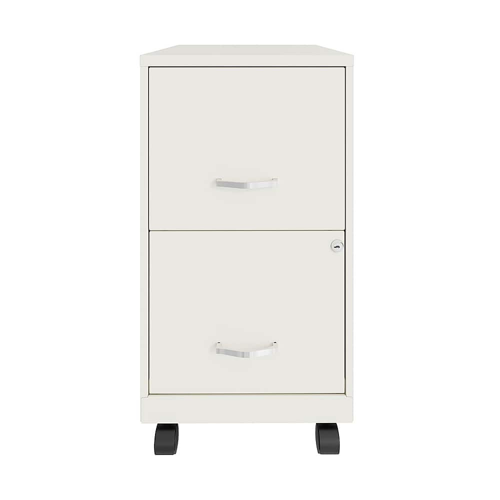 18" 2 Drawer Mobile Smart Vertical File Cabinet