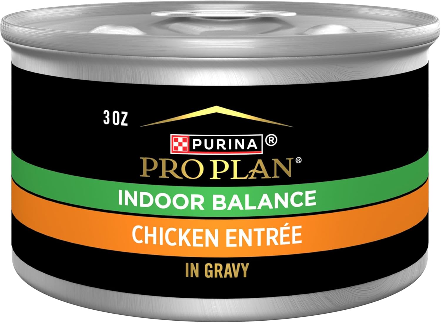 Purina Pro Plan Indoor Balance Chicken Cat Food Wet Entree in Gravy - (Pack of 24) 3 oz. Cans