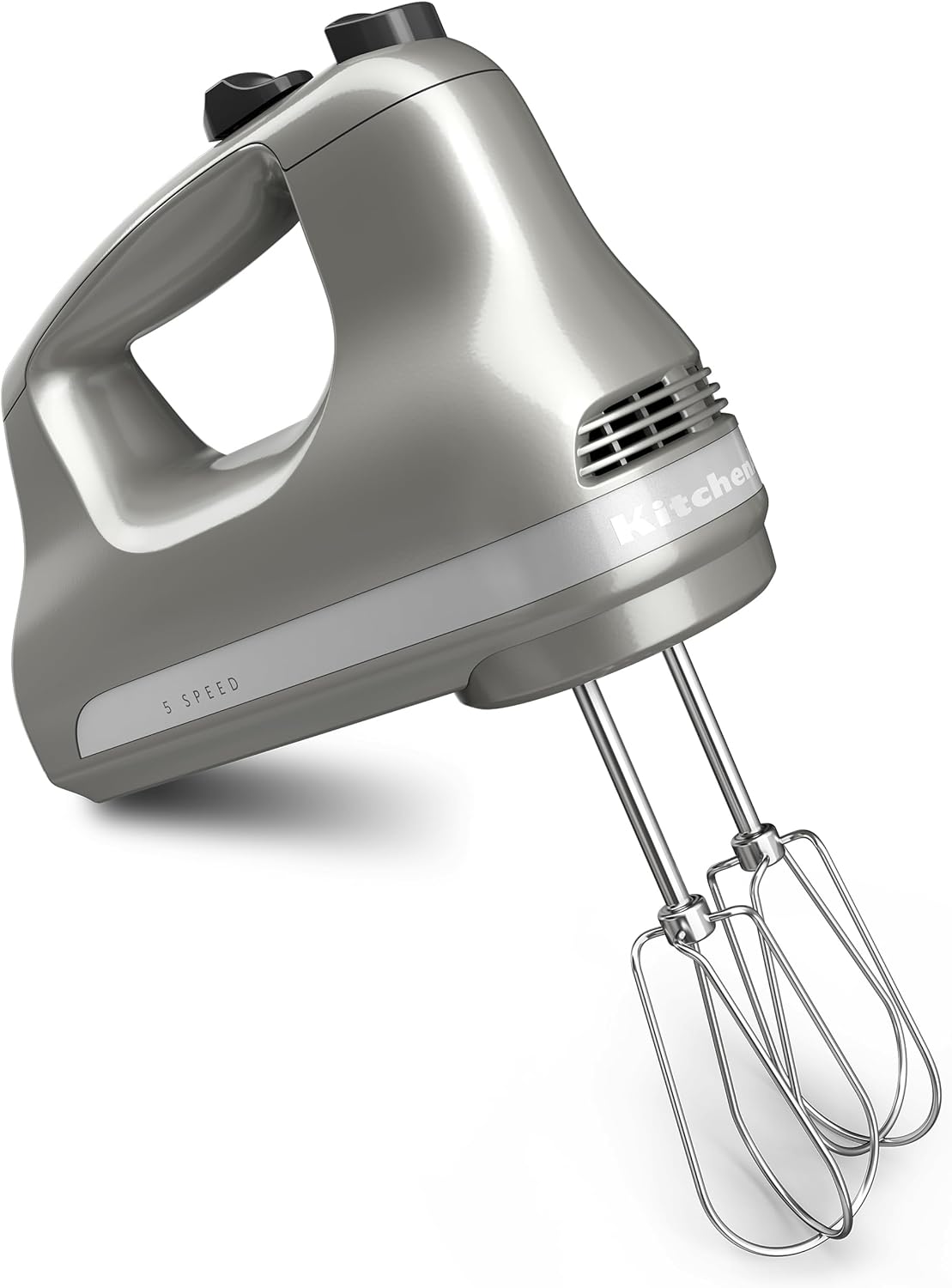 KitchenAid 5-Speed Ultra Power Hand Mixer - KHM512, Contour Silver