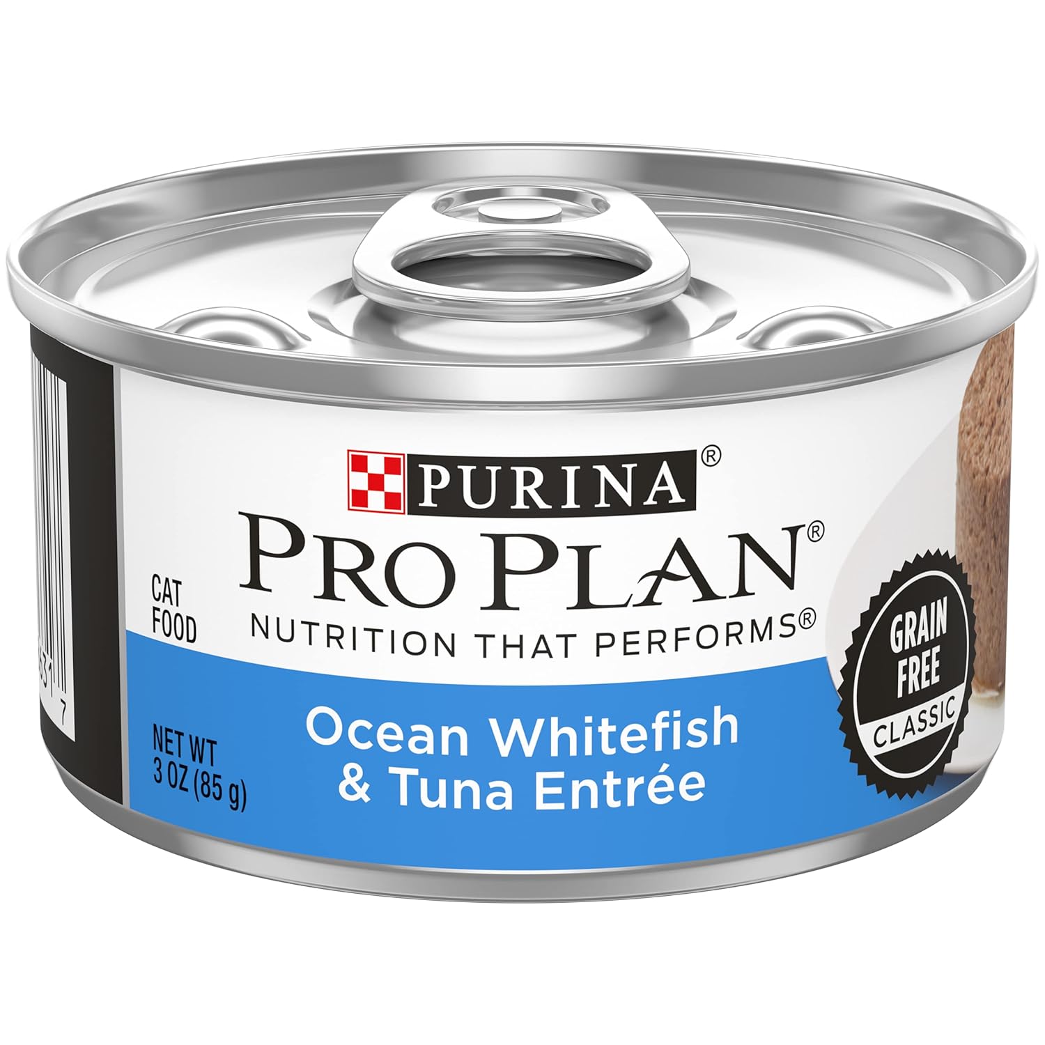 Purina Pro Plan Grain Free, High Protein Pate Wet Cat Food, Complete Essentials Ocean Whitefish & Tuna Entree - (Pack of 24) 3 oz. Cans