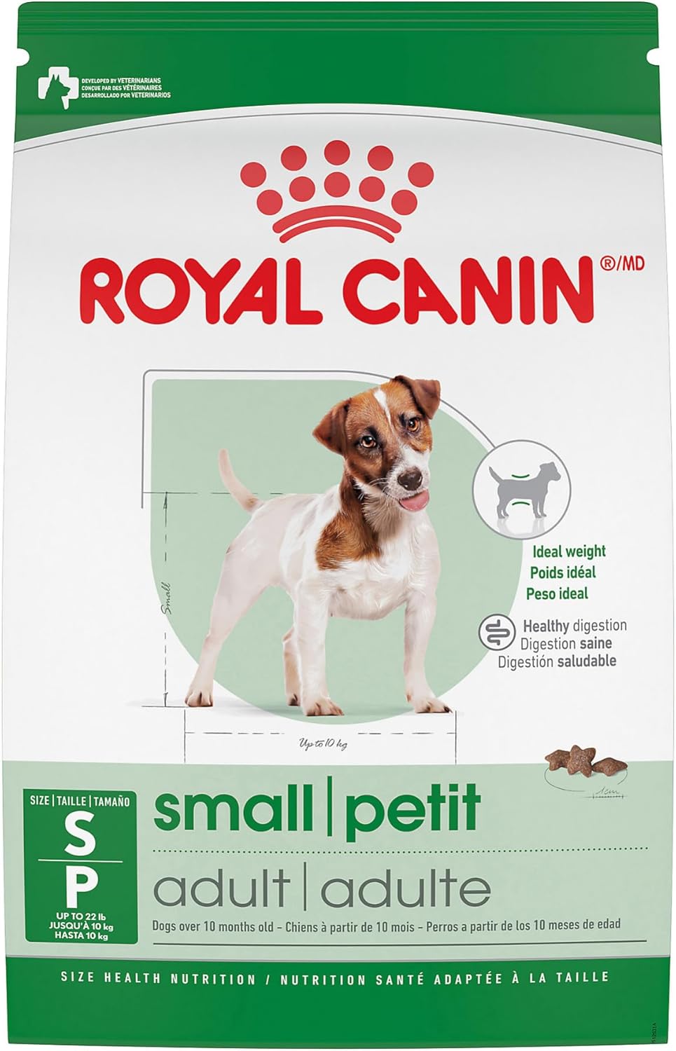 Royal Canin Size Health Nutrition Small Adult Dry Dog Food, 4 lb