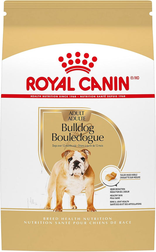 Royal Canin Bulldog Adult Dry Dog Food, 17 lb bag