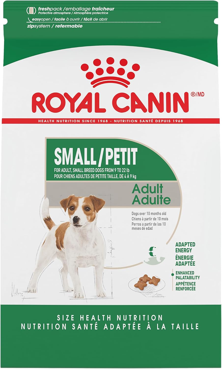 Royal Canin Small Breed Adult Dry Dog Food, 14 lb bag