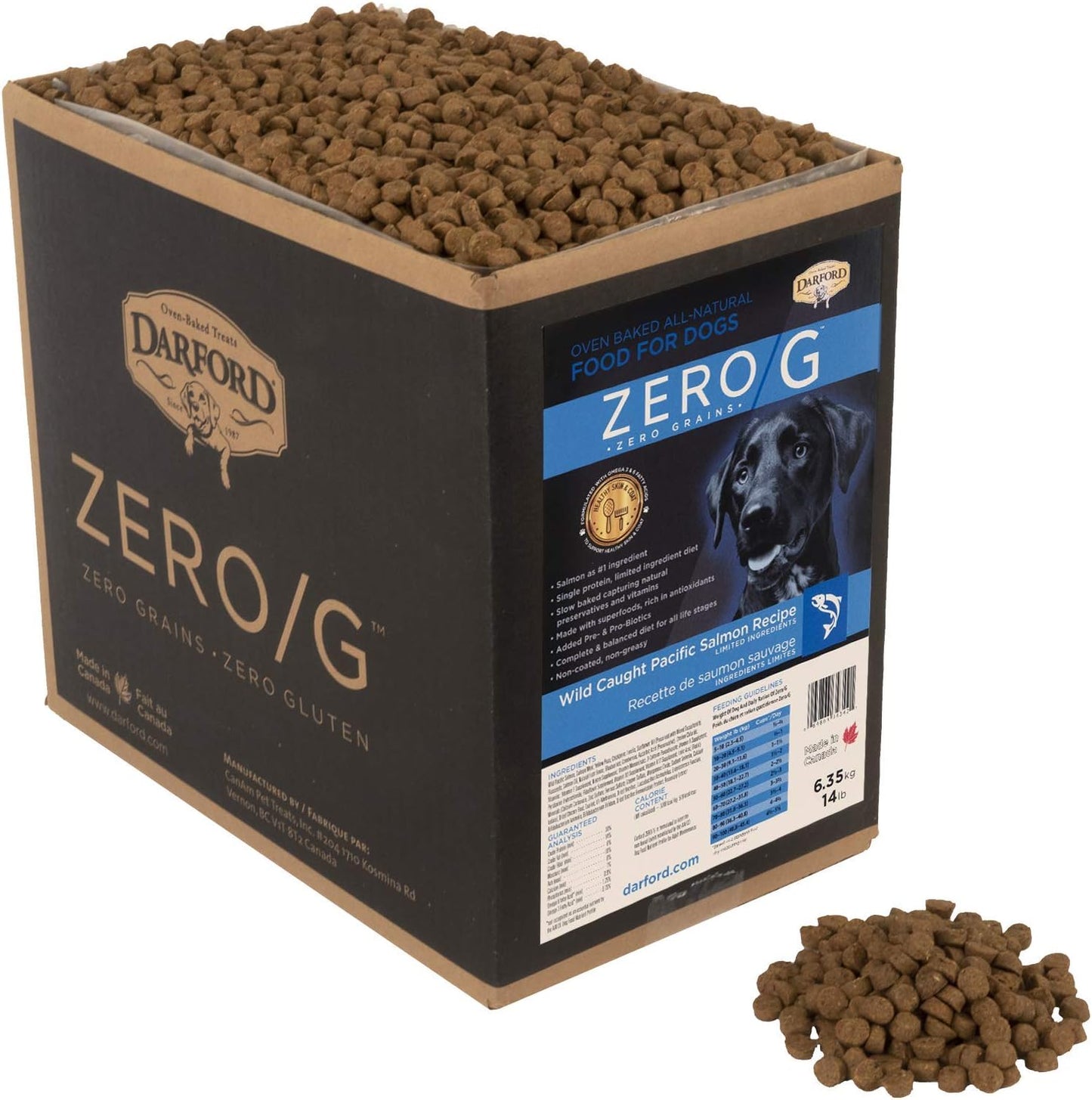 Zero\/G Wild Caught Pacific Salmon Recipe Oven Baked Dog Food