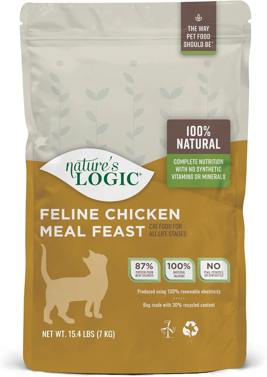 Nature's Logic Feline Chicken Meal Feast, 15.4lb