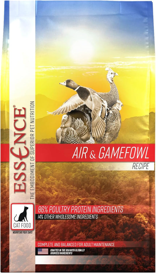 Essence Air & Gamefowl Recipe Dry Cat Food, 4lb Bag