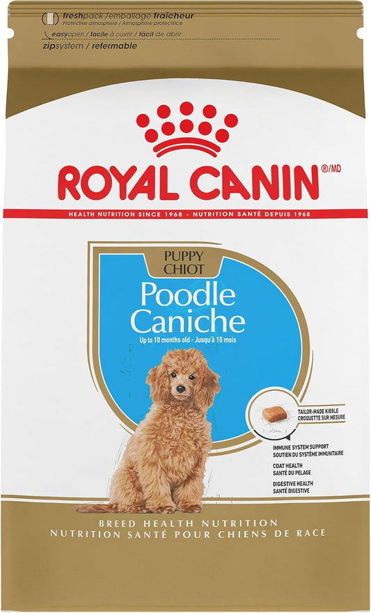 Royal Canin Poodle Puppy Breed Specific Dry Dog Food, 2.5 lb