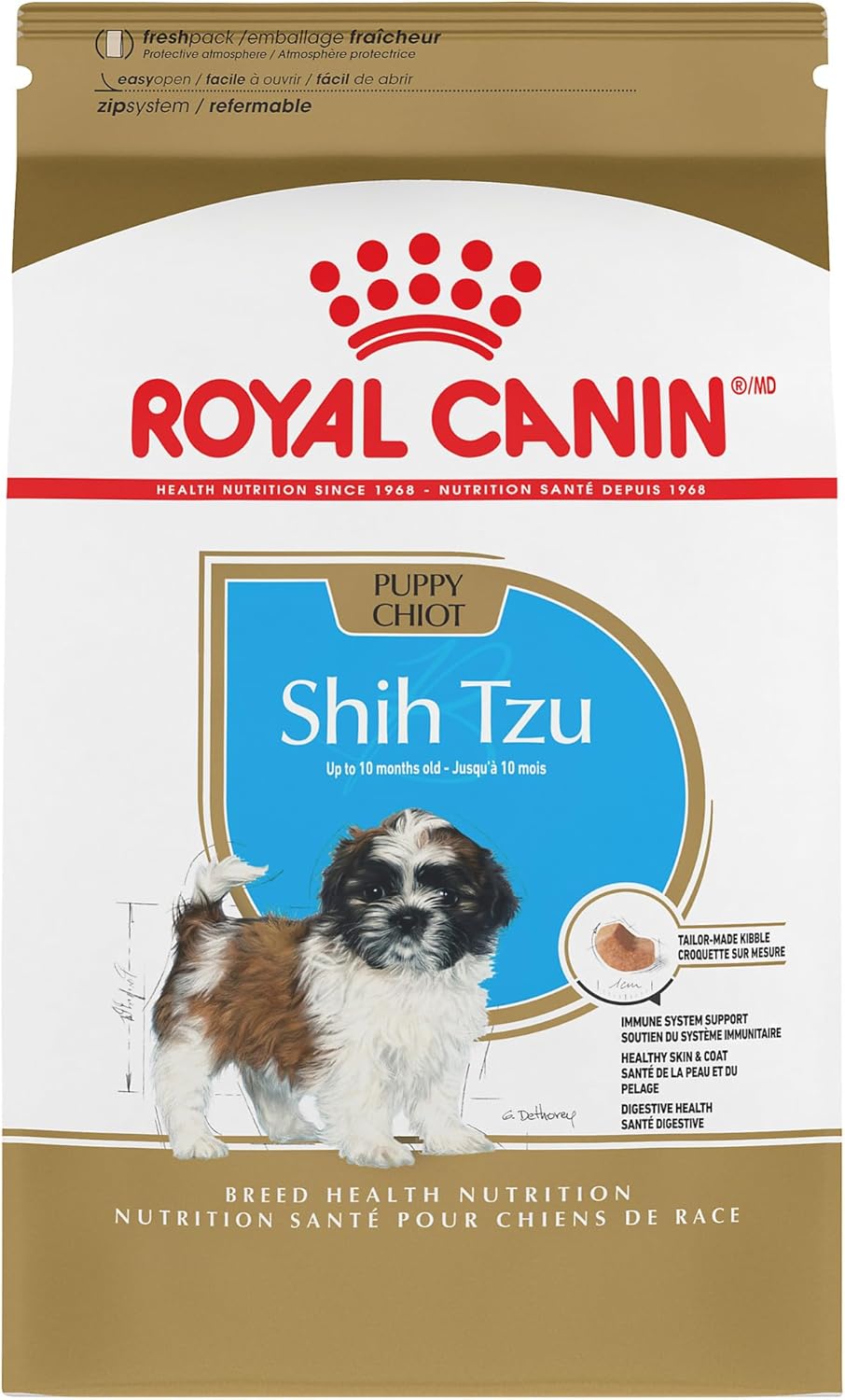 Royal Canin® Breed Health Nutrition® Shih Tzu Puppy Dry Dog Food, 2.5 lb