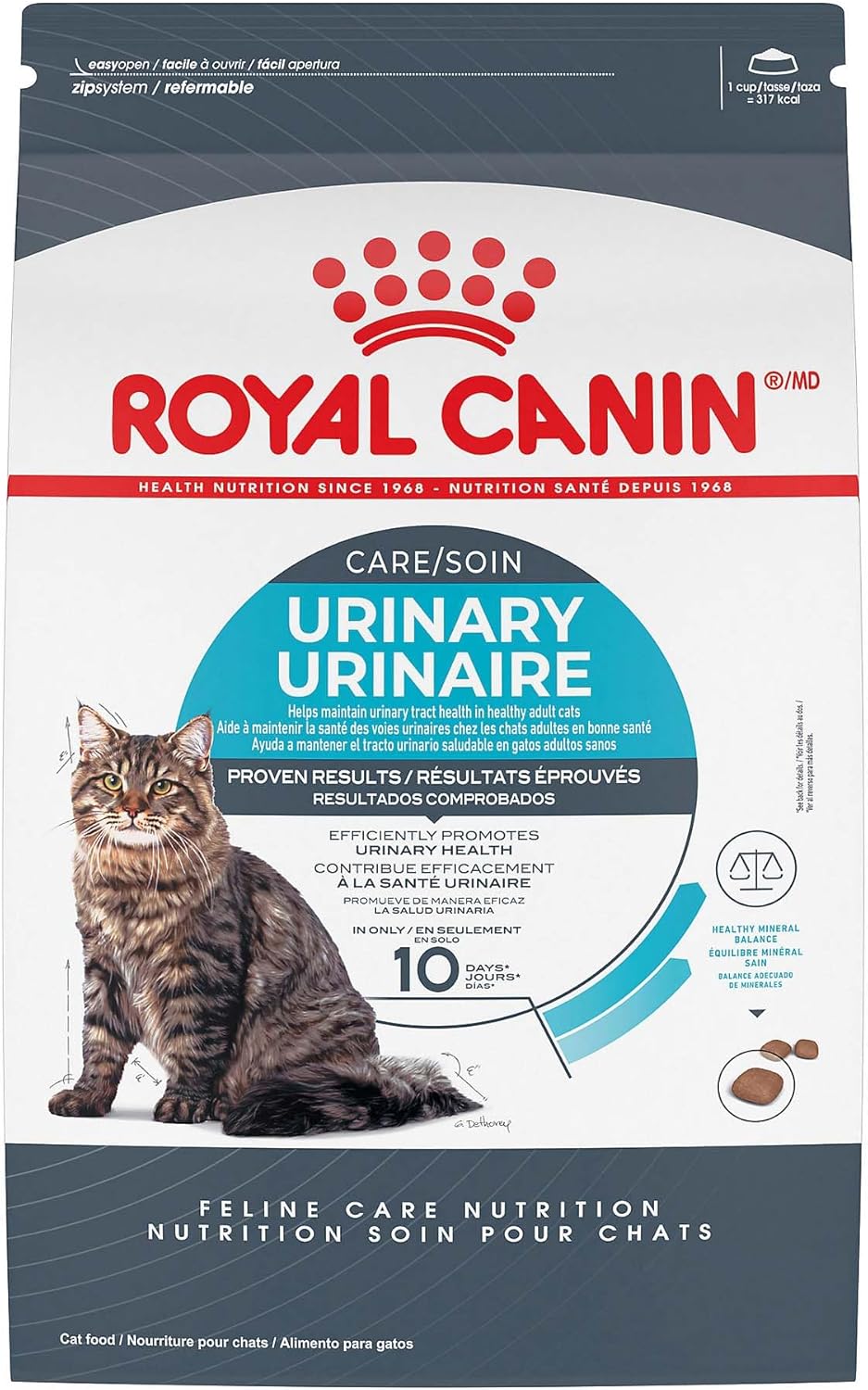 Royal Canin Feline Care Nutrition Urinary Care Adult Dry Cat Food, 6 lb bag