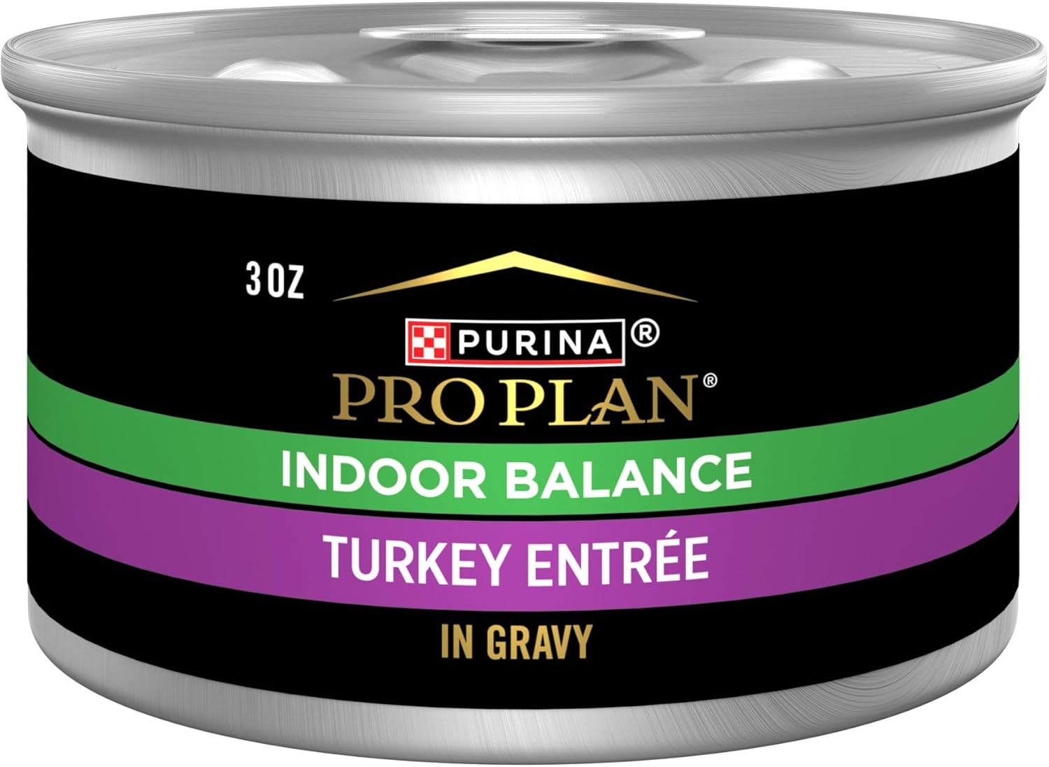 Purina Pro Plan Indoor Balance Turkey Cat Food Wet Entree in Gravy - (Pack of 24) 3 oz. Cans