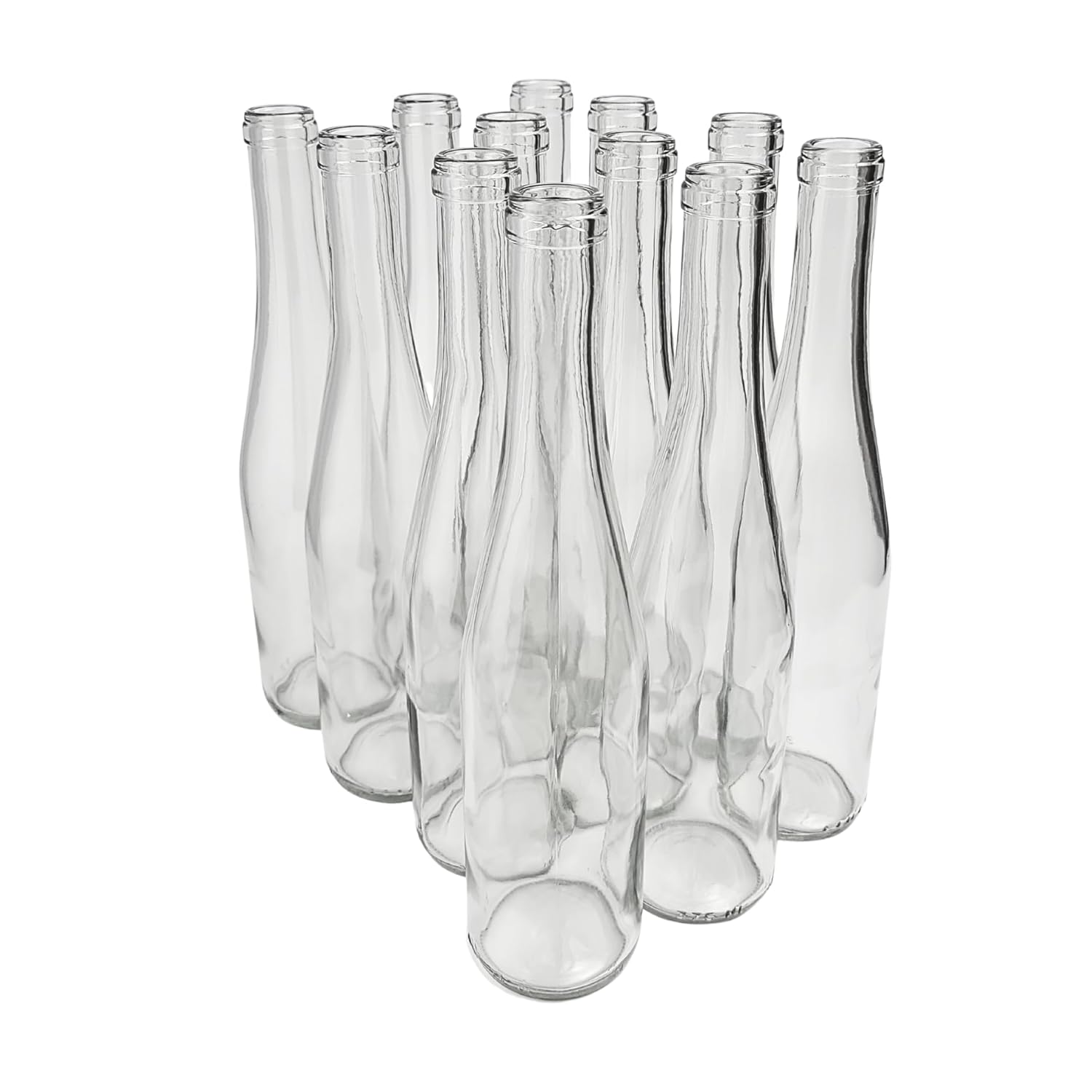 FastRack Clear W17 Hock Wine Bottles 375ml 375ml-Case of 12