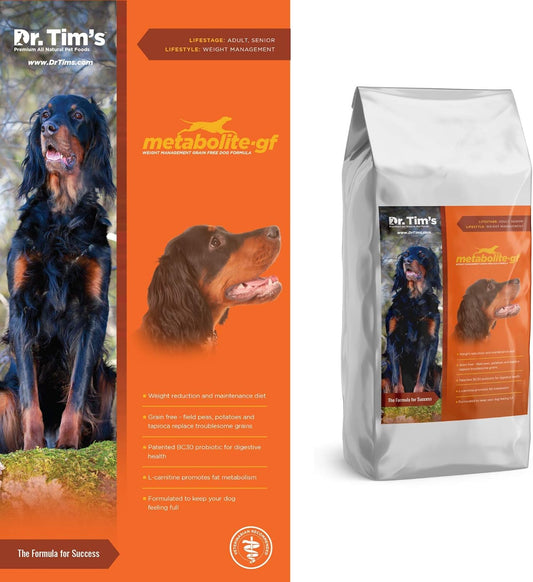 Dr. Tim's Grain Free Weight Management Metabolite Premium Dog Food, 12 lb. Bag