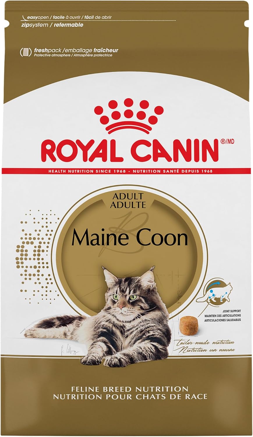 Royal Canin Maine Coon Breed Adult Dry Cat Food, 6 lb bag