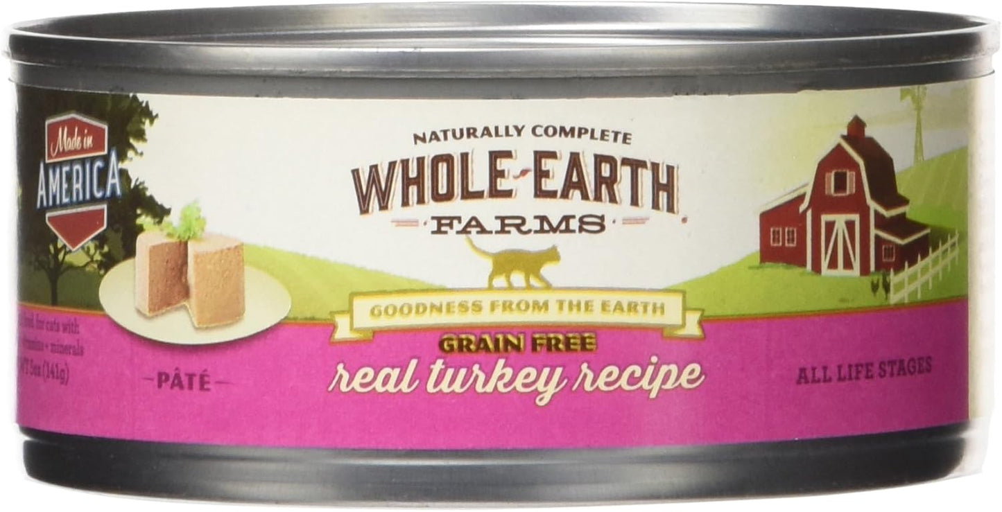 Merrick Pet Care Whole Earth Farms Grain Free Real Turkey Recipe, 1 Count, One Size