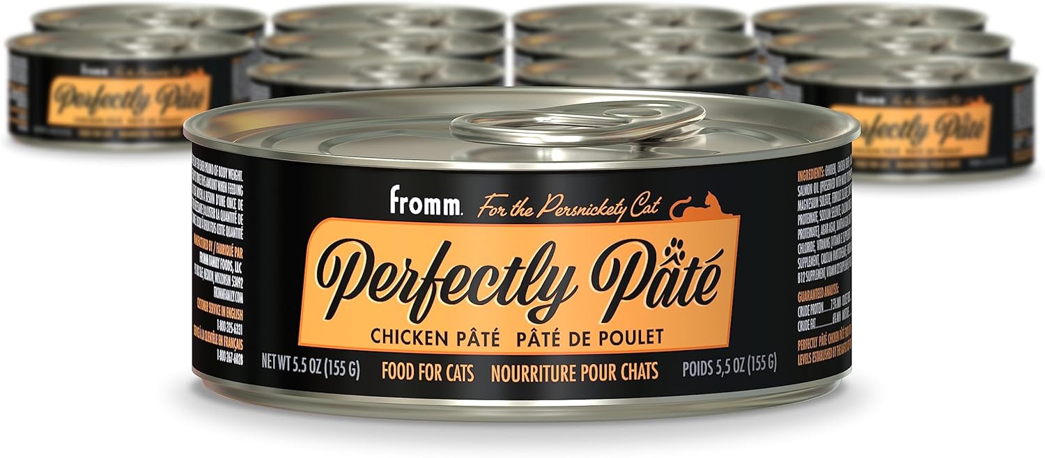 Fromm PurrSnickety® Canned Wet Cat Food, 5.5 oz (12 in case) (PurrSnickety™ Chicken Pâté)