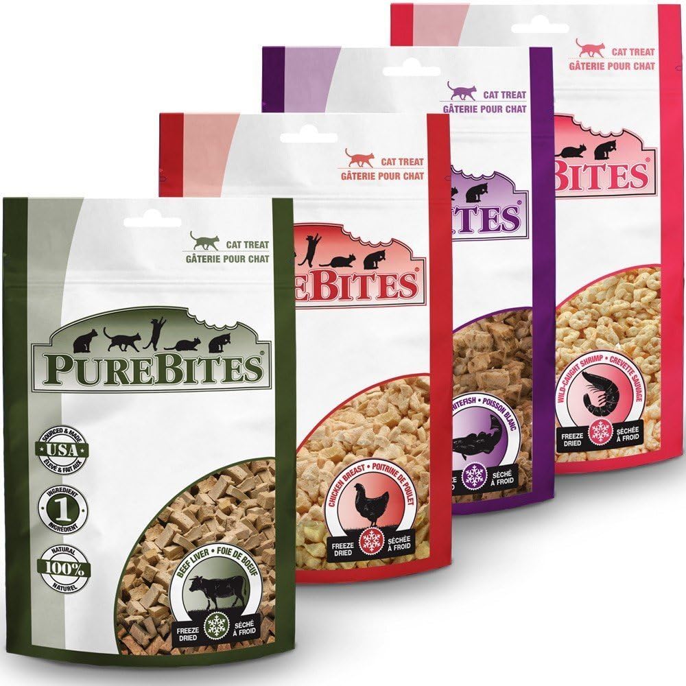 PureBites Cat Treats (Sampler 4Pack)