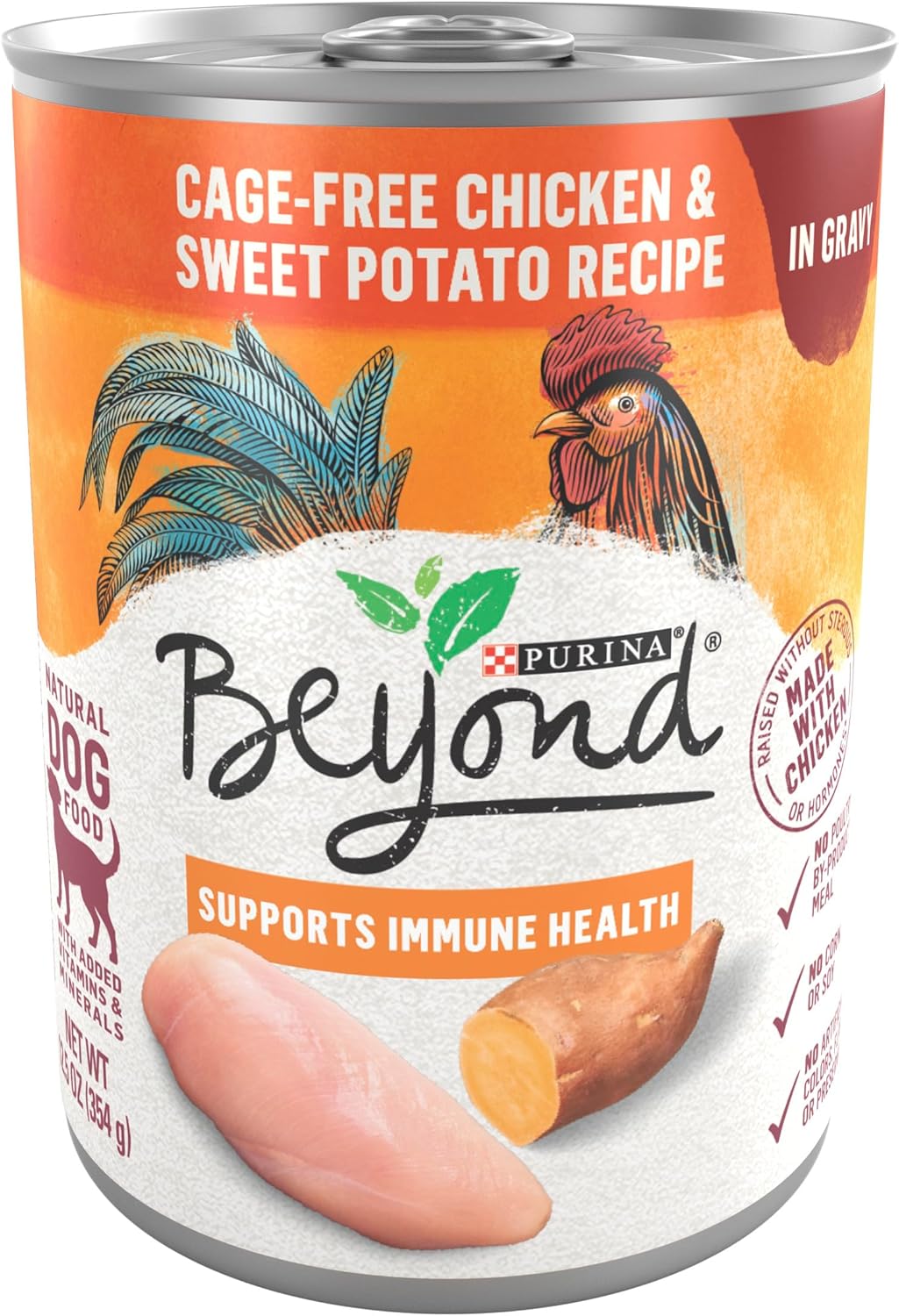 Purina Beyond Grain Free Chicken & Sweet Potato Recipe in Gravy Adult Wet Dog Food - 12\/12.5 oz. Can