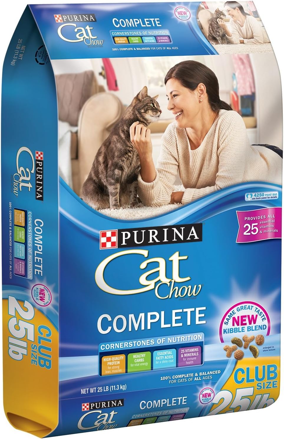 25 Lb Complete Cat Chow, Small