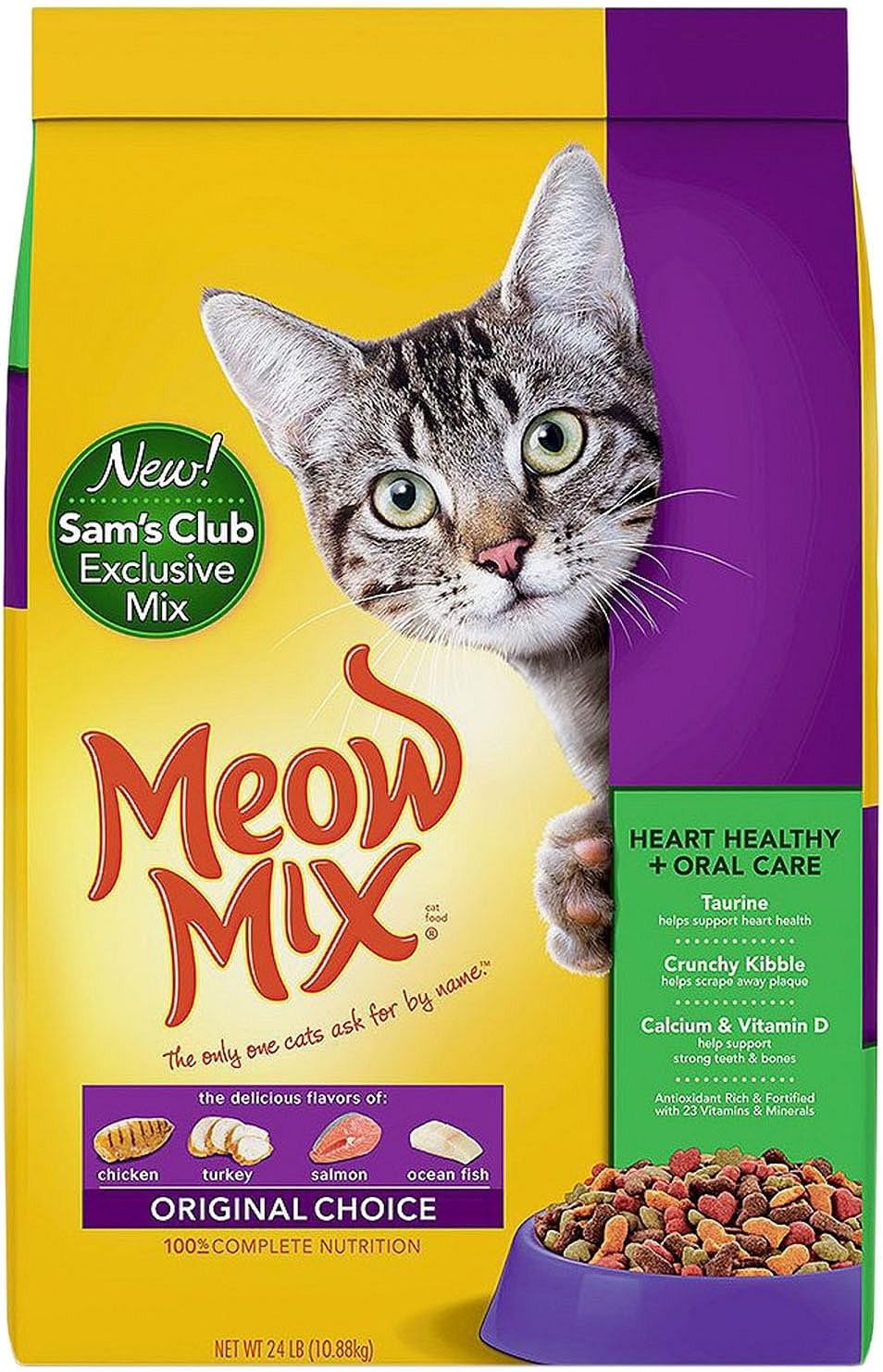 Meow Mix Original Choice Dry Cat Food (24 lbs.)