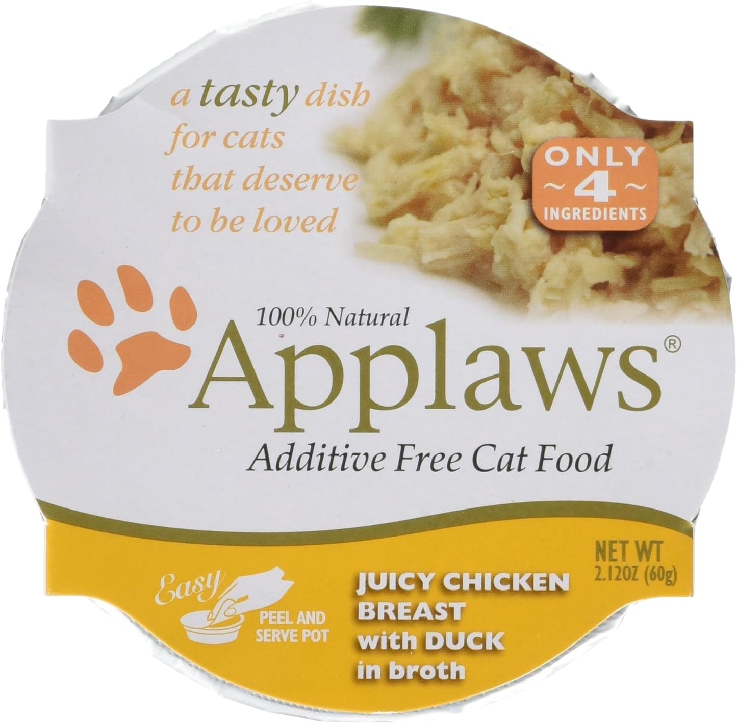 Applaws Chicken Breast/Duck Wet Cat Food 18pk