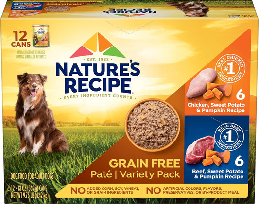 Nature's Recipe NR 13OZ GF CHK BF 12CT VARP