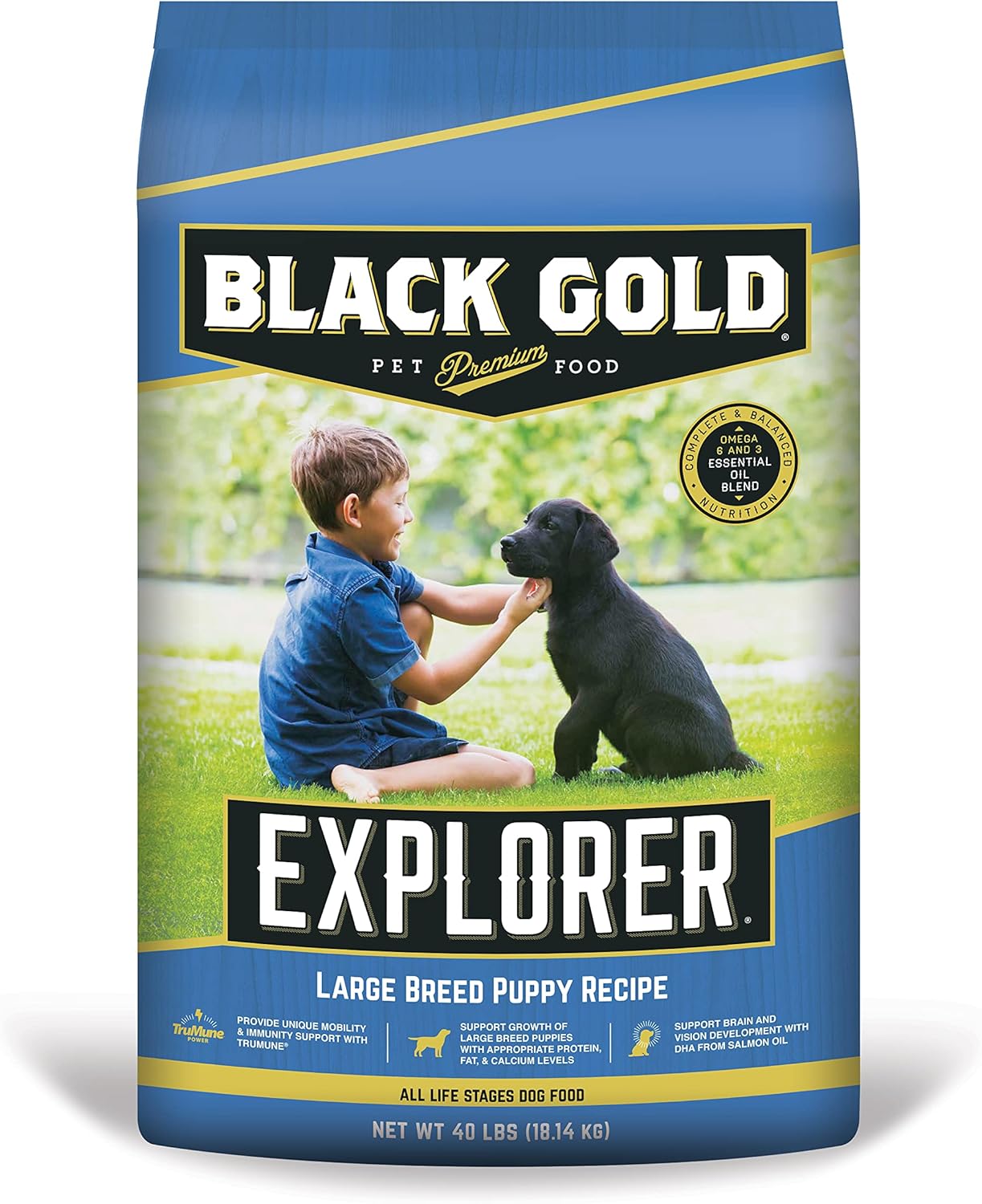 Black Gold Explorer® Large Breed Puppy Recipe Dry Dog Food